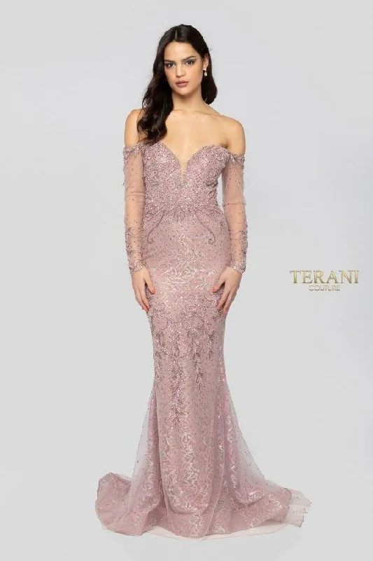 Terani Couture 1913GL9587 Sexy Long Prom Dress