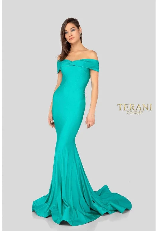 Terani Couture 1912P8283 Formal Long Prom Dress