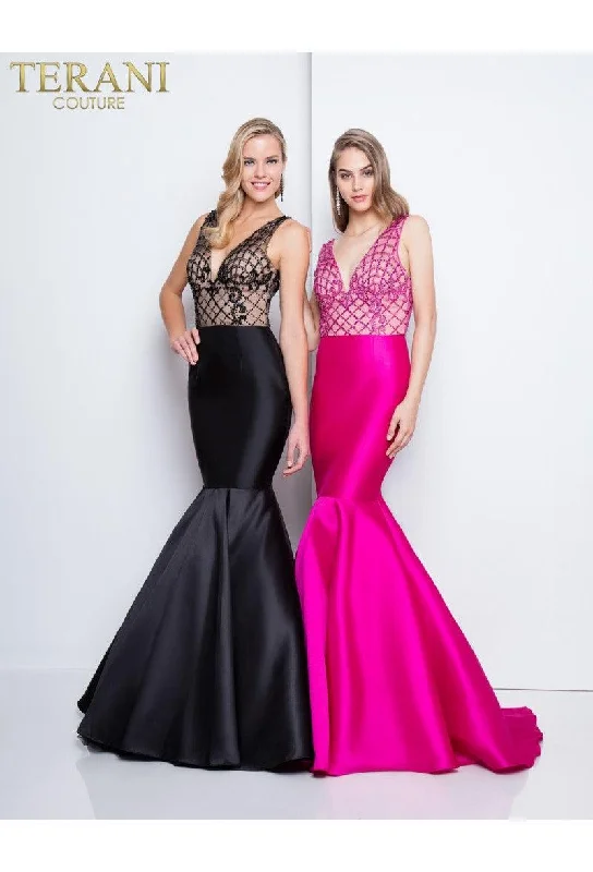 Terani Couture 1811P5229 Formal Long Prom Dress