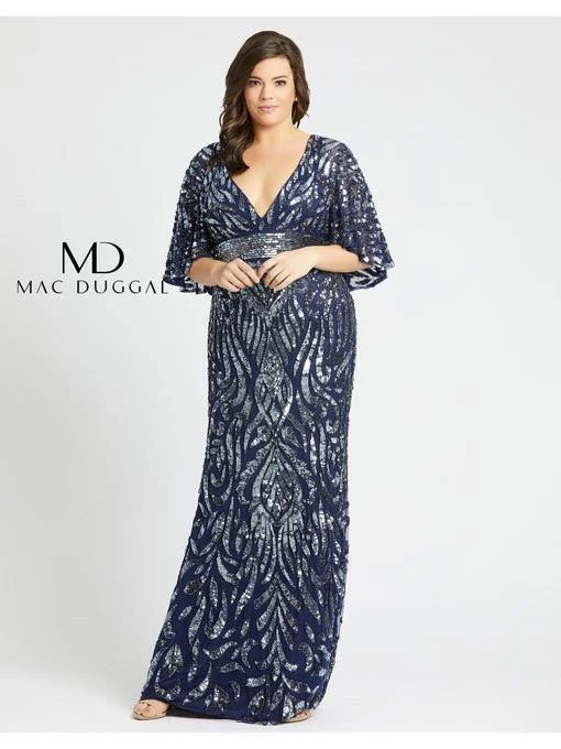 Mac Duggal Prom Plus Size Long Dress Sale