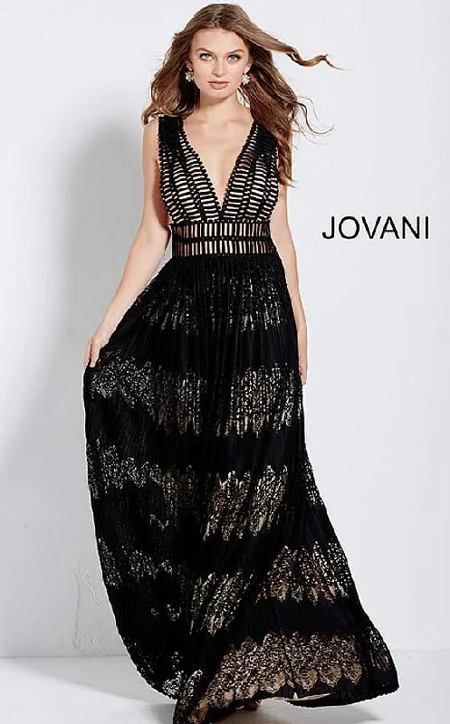 Jovani M60964 Sleeveless Long Prom Dress