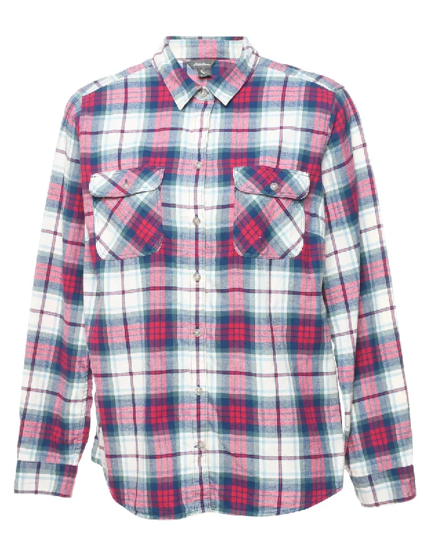 Eddie Bauer Checked Shirt - L