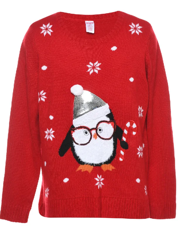 Festive Season Christmas Jumper - L