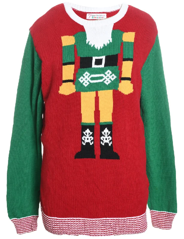 Festive Season Christmas Jumper - L