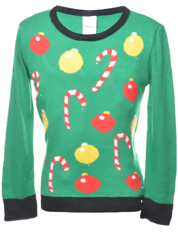 Festive Season Christmas Jumper - M