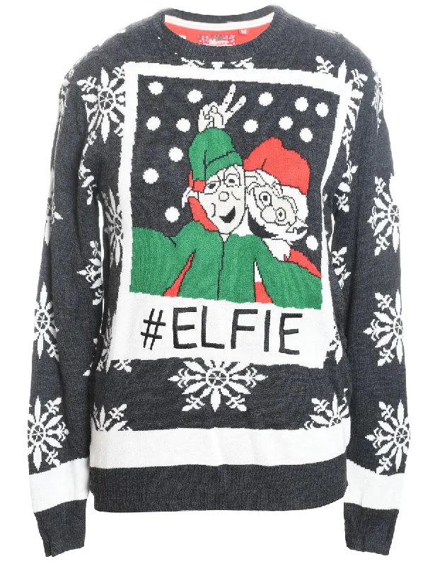 Festive Season Christmas Jumper - M