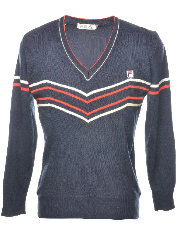 Fila Navy Jumper - M