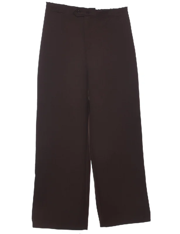 Flared Leg Trousers - W31 L31