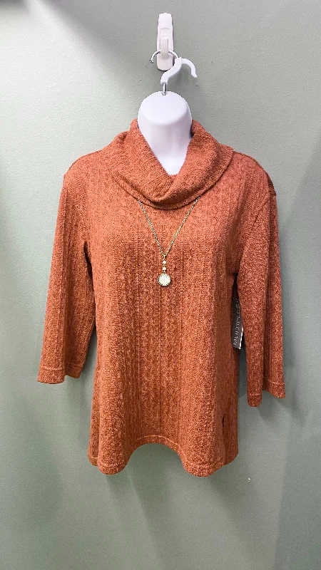 * Multiples Cowl Neck Sweater Top