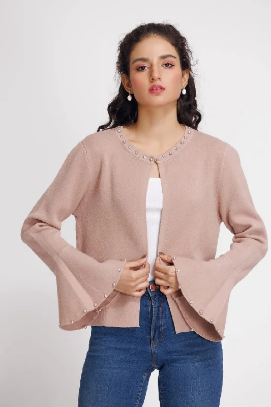 Ellena - Round Neck Cardigan Sweater