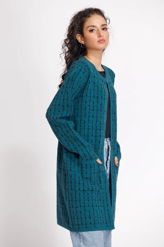 Ellena - Round Neck Cardigan Sweater