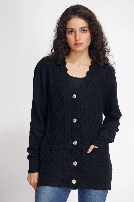 Ellena - V-Neck Cardigan Sweater