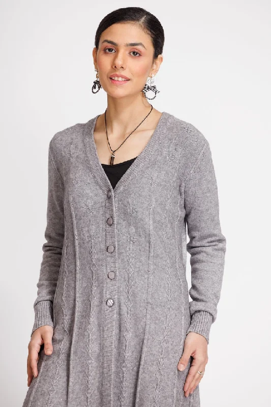 Ellena - V-Neck Cardigan Sweater