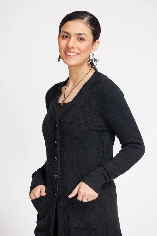 Ellena - V-Neck Cardigan Sweater