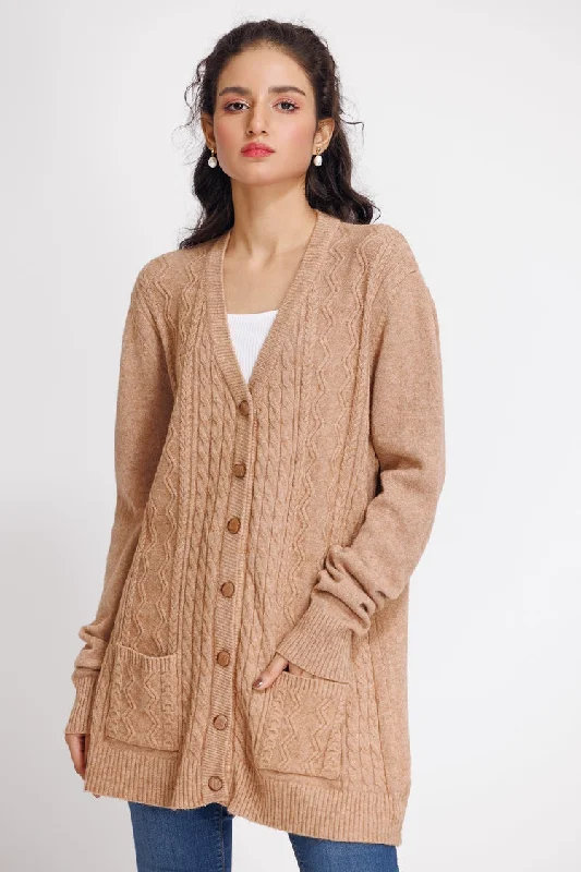 Ellena - V-Neck Cardigan Sweater