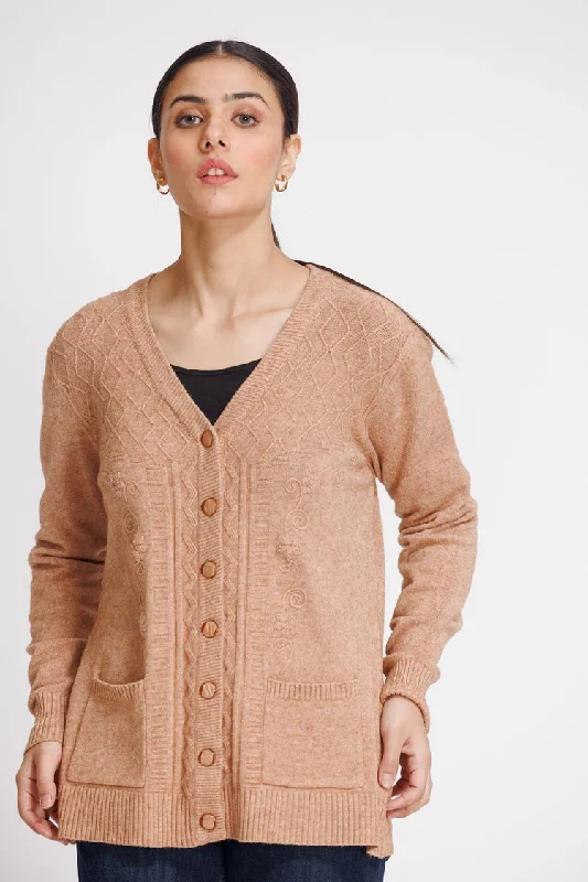 Ellena - V-Neck Cardigan Sweater