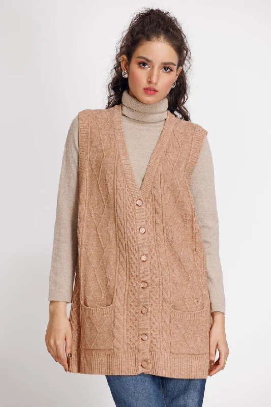 Ellena - V-Neck Cardigan Sweater