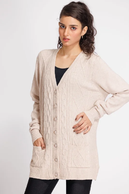 Ellena - V-Neck Cardigan Sweater