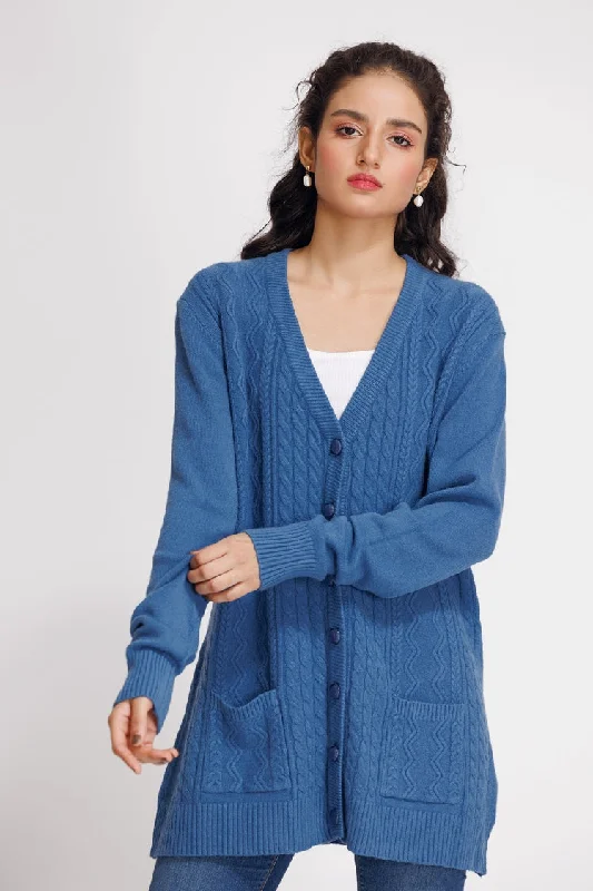 Ellena - V-Neck Cardigan Sweater