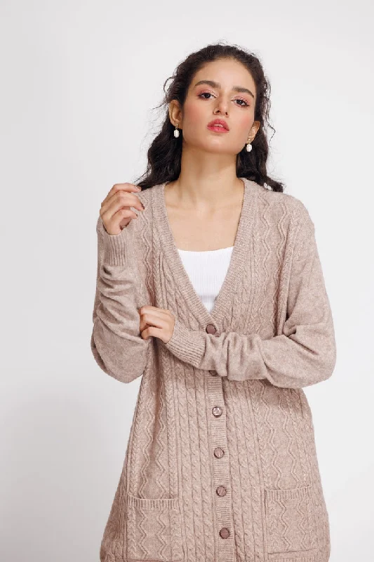 Ellena - V-Neck Cardigan Sweater