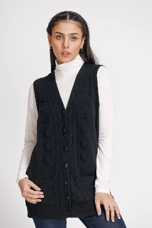 Ellena - V-Neck Cardigan Sweater