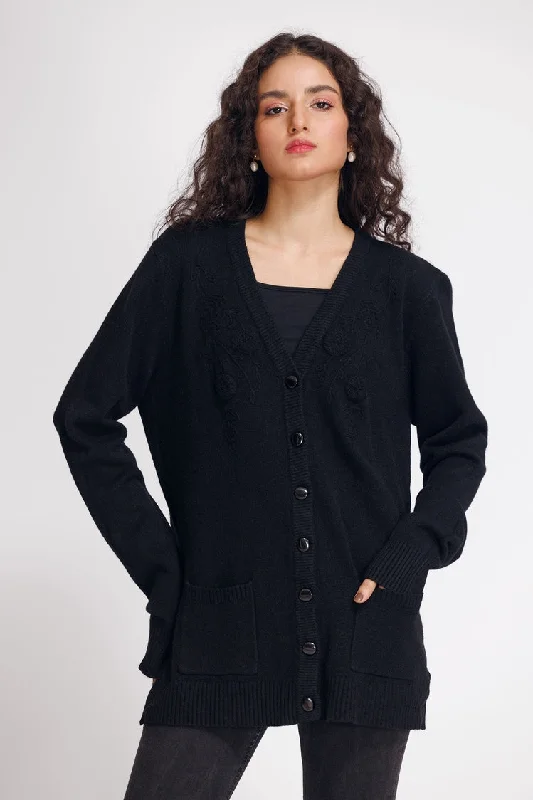 Ellena - V-Neck Cardigan Sweater