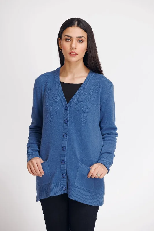 Ellena - V-Neck Cardigan Sweater