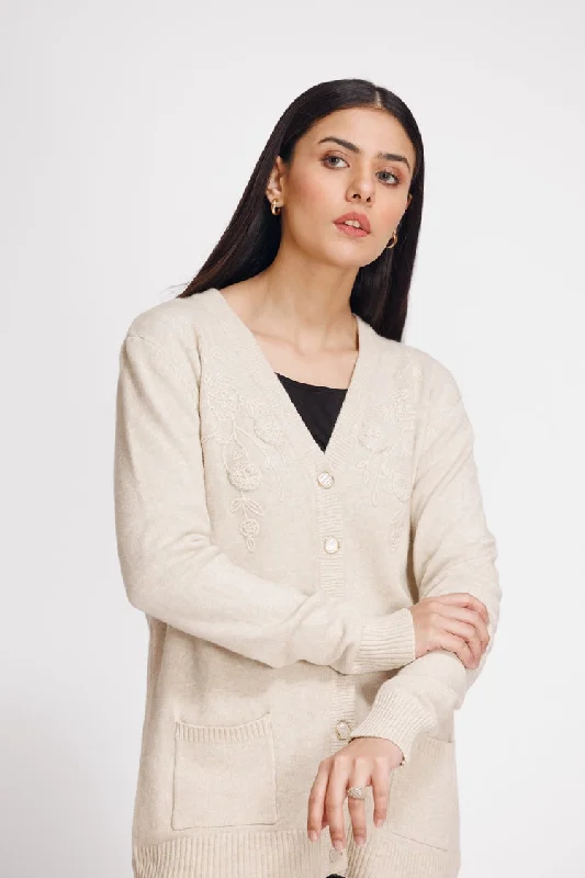 Ellena - V-Neck Cardigan Sweater