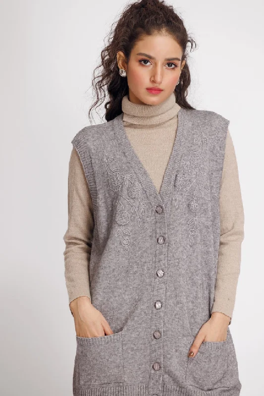 Ellena - V-Neck Cardigan Sweater