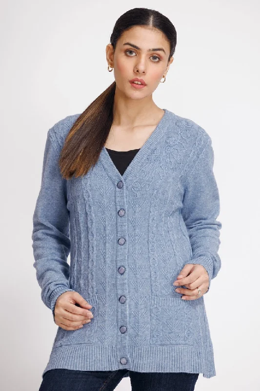 Ellena - V-Neck Cardigan Sweater