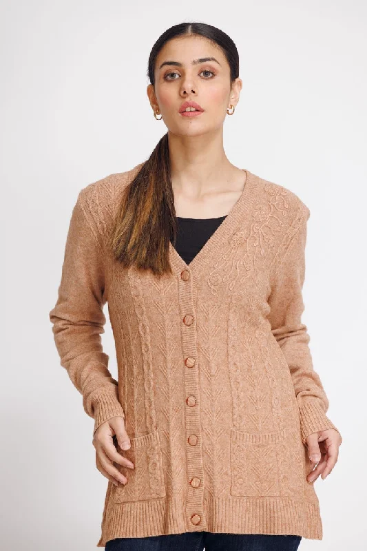 Ellena - V-Neck Cardigan Sweater