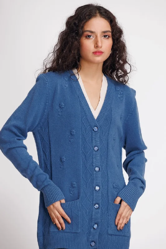 Ellena - V-Neck Cardigan Sweater