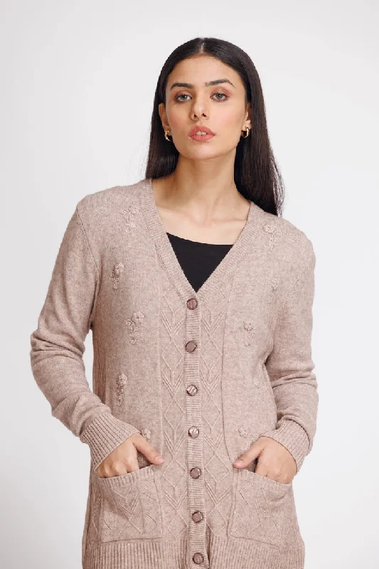 Ellena - V-Neck Cardigan Sweater