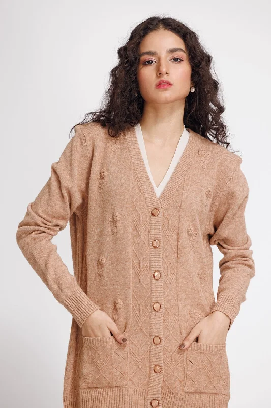 Ellena - V-Neck Cardigan Sweater