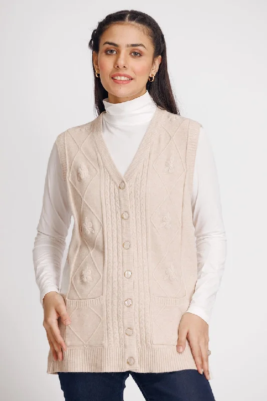 Ellena - V-Neck Cardigan Sweater