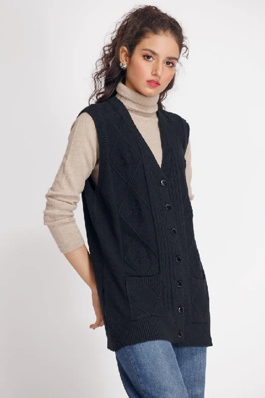 Ellena - V-Neck Cardigan Sweater