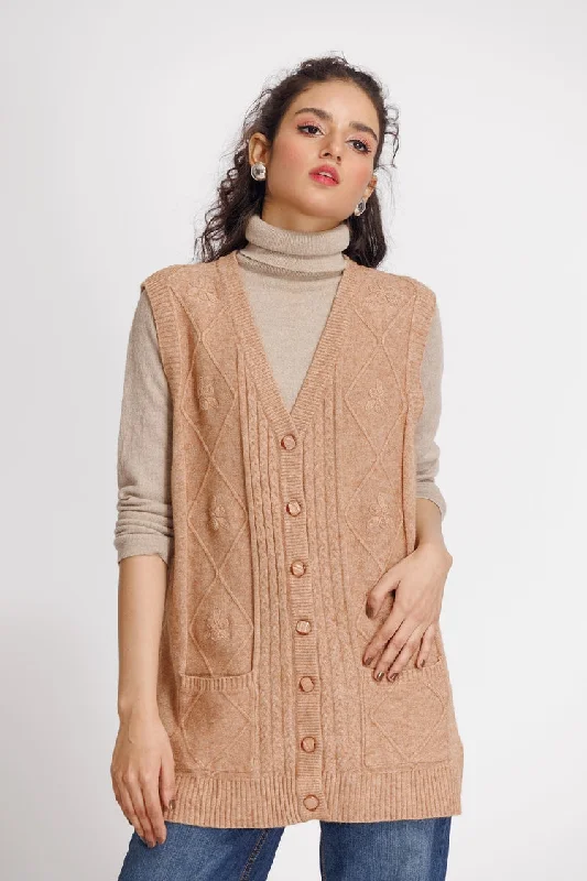 Ellena - V-Neck Cardigan Sweater