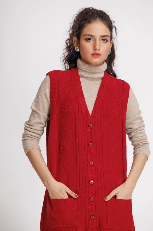 Ellena - V-Neck Cardigan Sweater