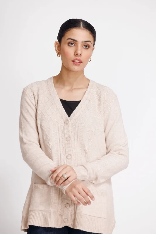 Ellena - V-Neck Cardigan Sweater