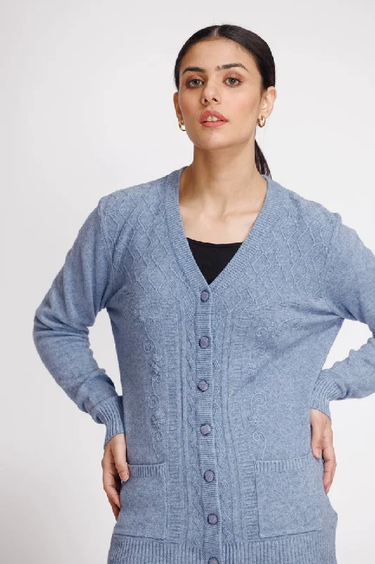 Ellena - V-Neck Cardigan Sweater