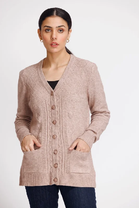 Ellena - V-Neck Cardigan Sweater