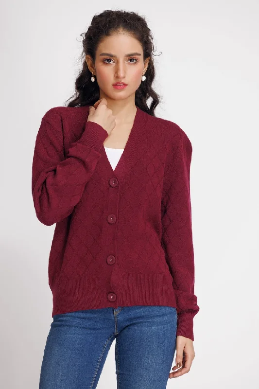 Ellena - V-Neck Cardigan Sweater