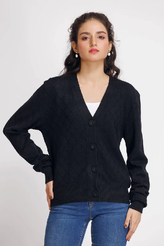 Ellena - V-Neck Cardigan Sweater