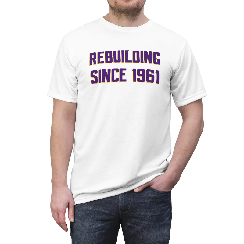 Unisex Cut & Sew Tee - White - Rebuilding Since 1961