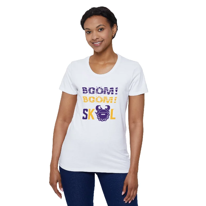 Women's Organic T - BOOM! BOOM!