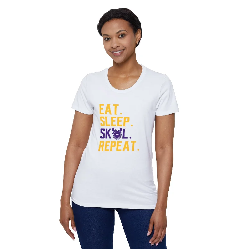 Women's Organic T - Eat. Sleep. Repeat.