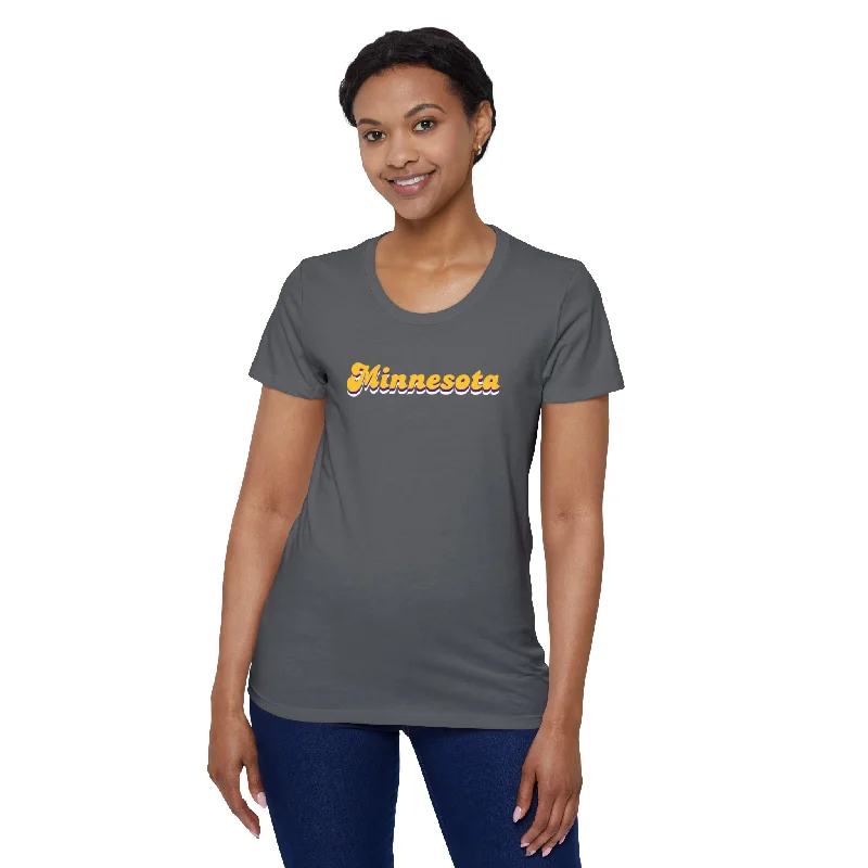 Women's Organic T - Minnesota (Retro)