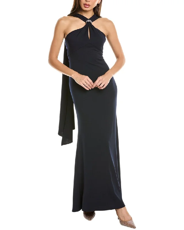 Joseph Ribkoff Halter Maxi Dress