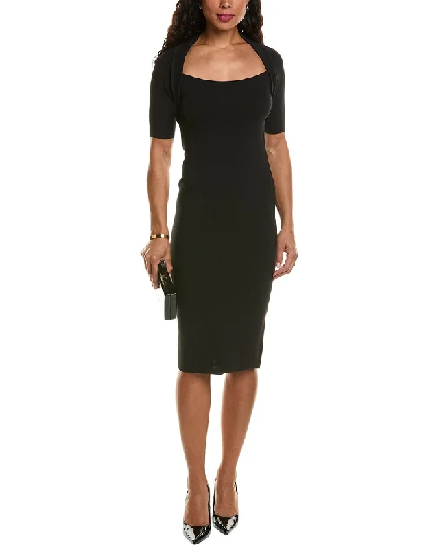 Elie Tahari Shrug Sweaterdress