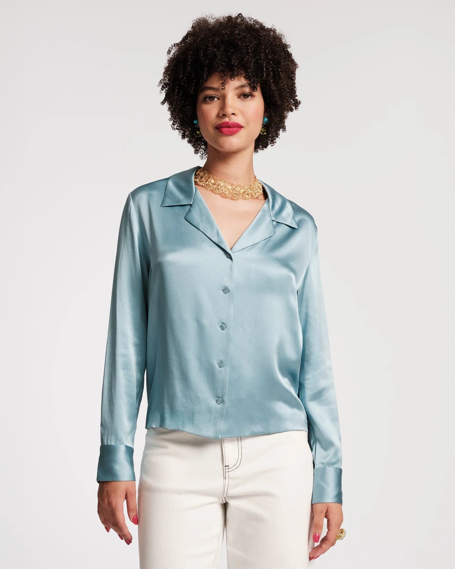 Frances Valentine Katherine Silk Shirt